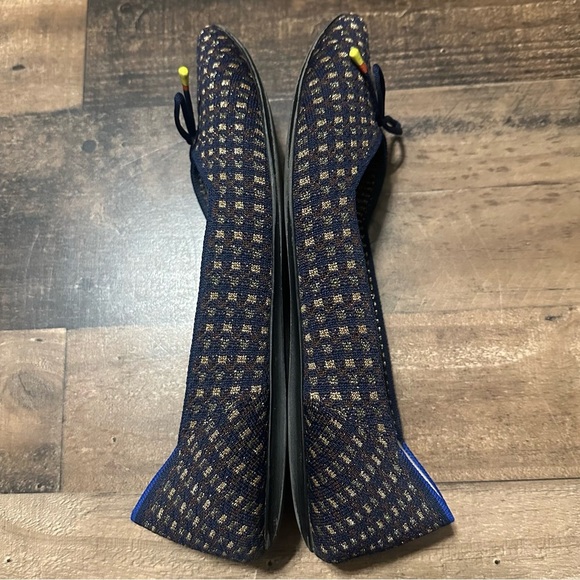 Rothy's The Bow Point Evening Metallic Flat - Picture 4 of 9